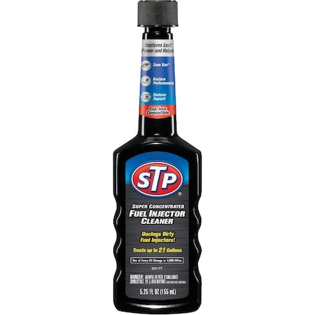 Stp 5.25 Oz. Super Concentrated Fuel Injector System Cleaner 18041G